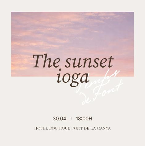 Pop-up yoga & sunset